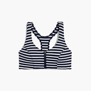 New Balance for J.Crew Zip-Front Sports Bra